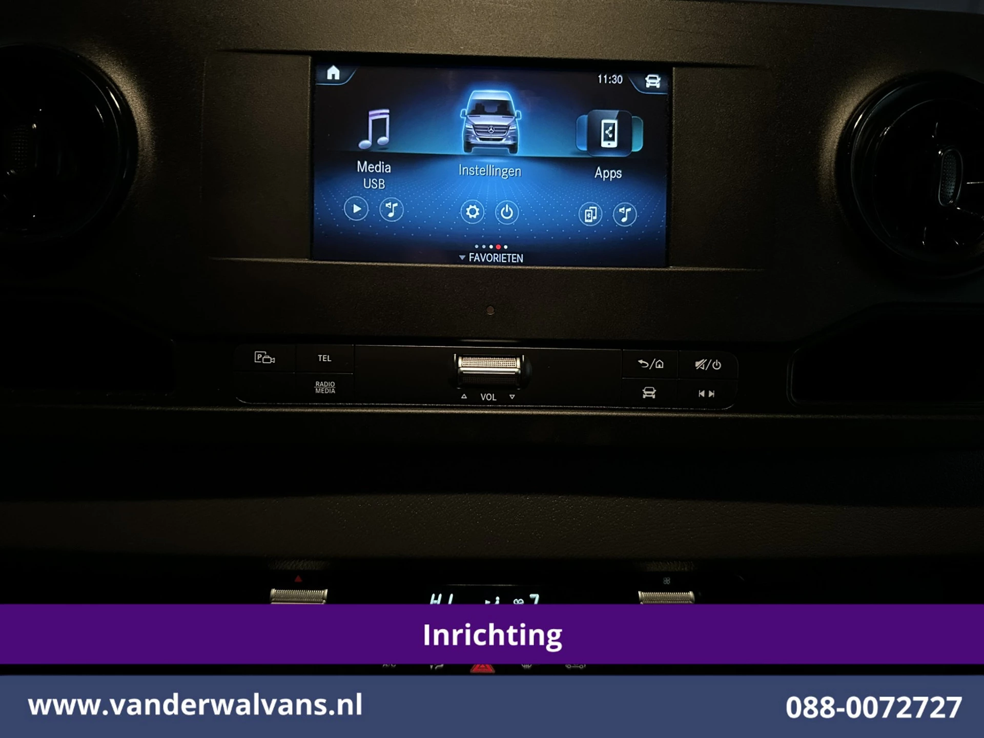 Mercedes-Benz Sprinter 2020 - 316 CDI 164pk 2800kg Trekhaak L2H2 Inrichting Euro6 Airco | Omvormer | Imperiaal | Camera imagen 17