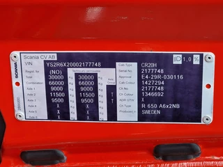 Scania R 2021 - R650 V8 NGS Highline 6x2 - Retarder - Full air - 3.15 WB - Leather immagine 27