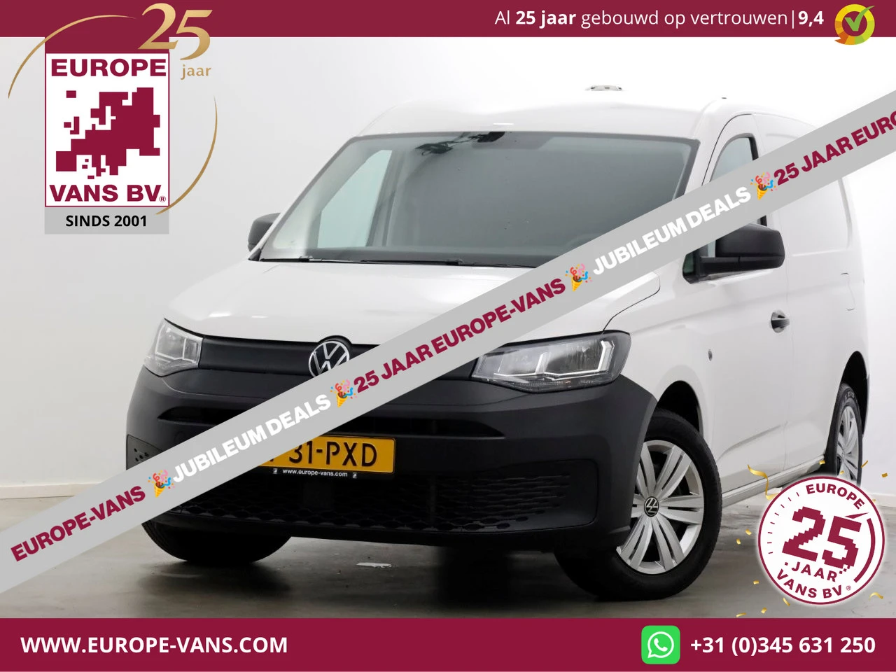 Volkswagen Caddy 2023 - Cargo 2.0 TDI Airco/CarPlay/Cruise Control 10-2023 afbeelding 1