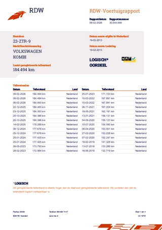 Volkswagen Transporter 2013 - Kombi 2.0 TDI L2H1 BlueMotion 3 + 3 + 3 Marge image 9