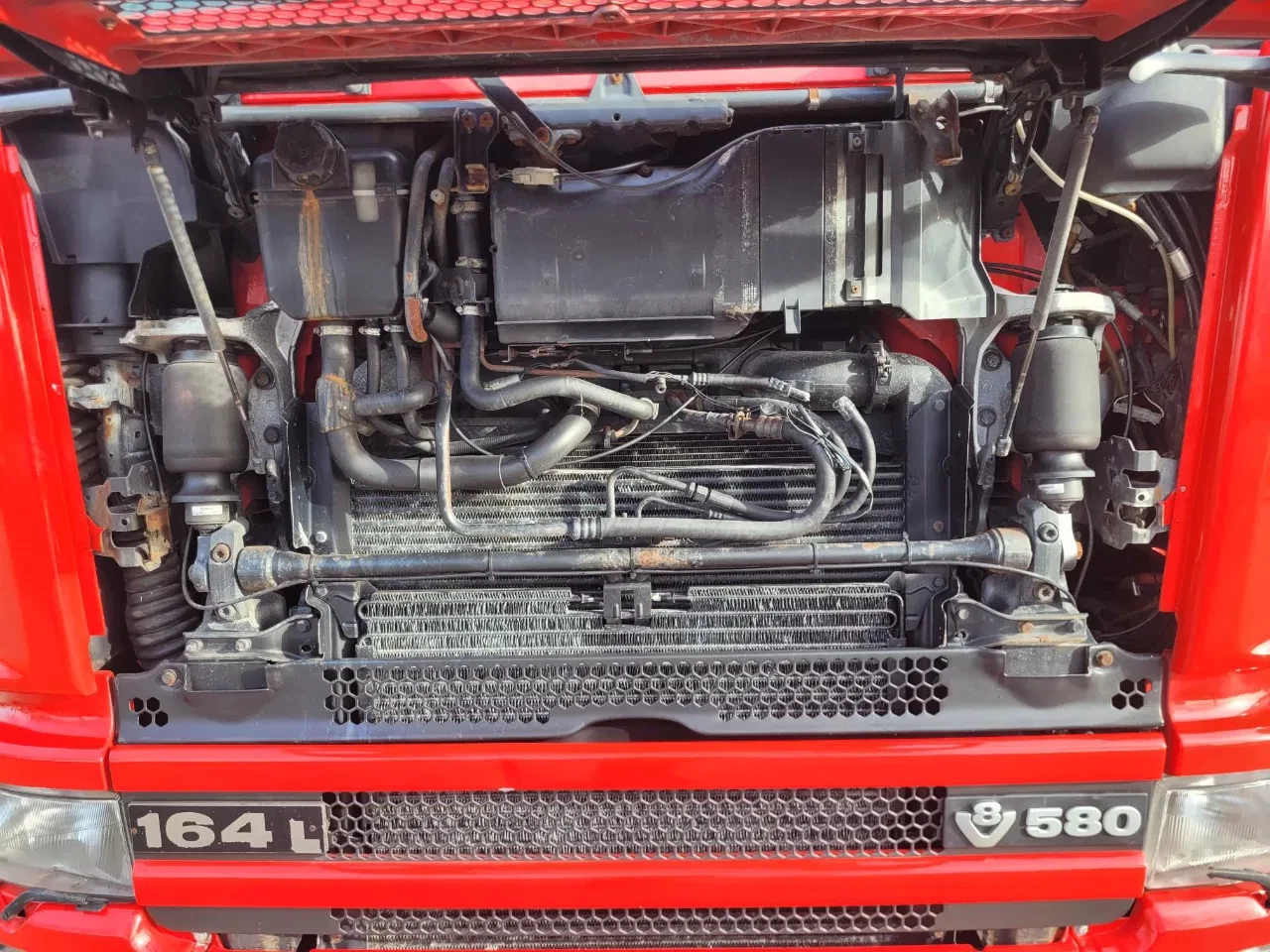 Scania R 2002 - R164-480 V8 LA4X2NA Topline manual retarder old tacho afbeelding 12