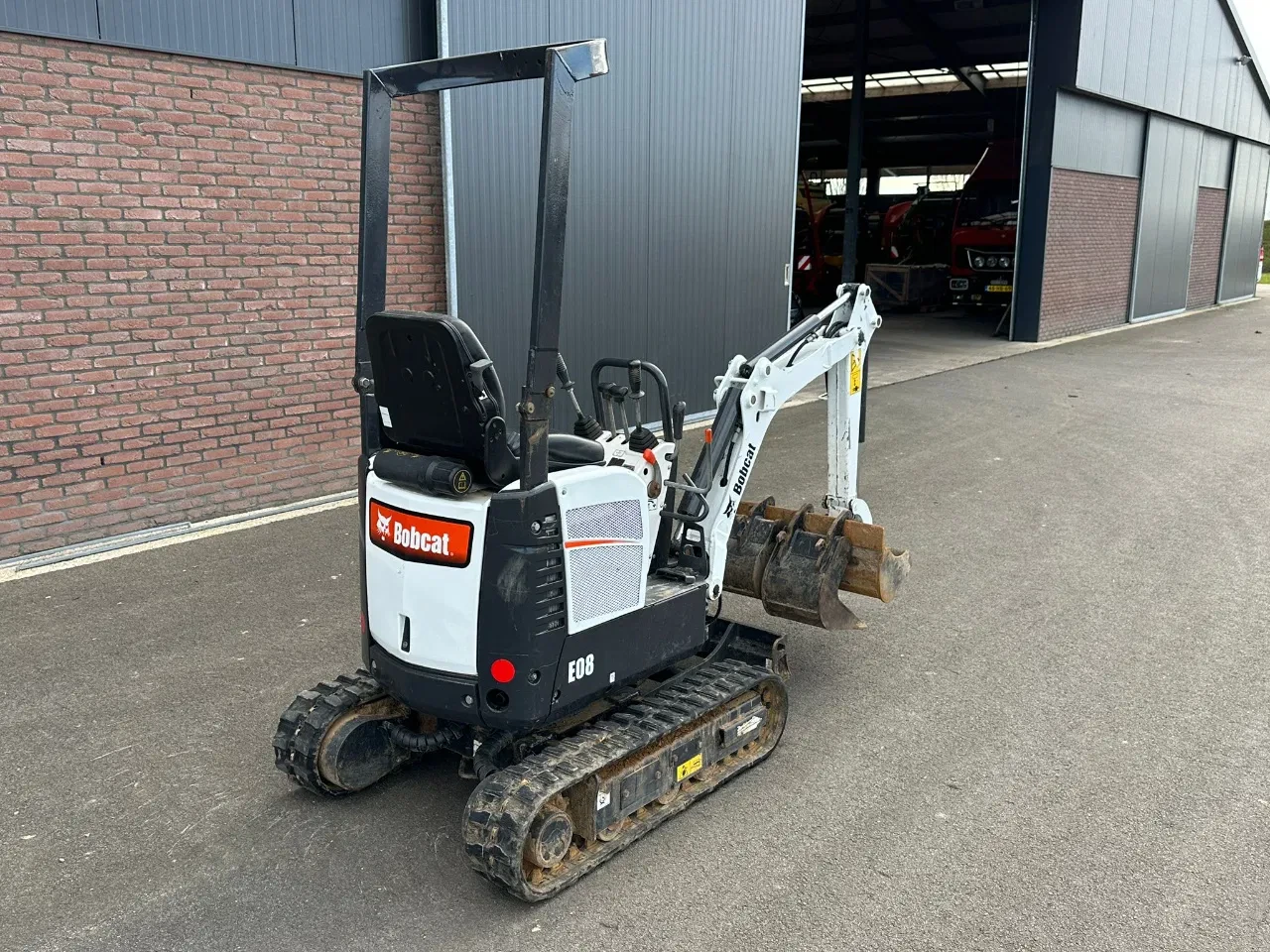 Bobcat 2008 - E08 minikraan afbeelding 3