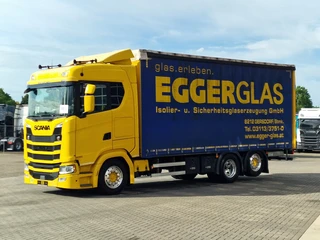 Scania S 2017 - 450 Highline 6x2*4 - Tautliner - Loadlift - Retarder - Full air - Sliding roof afbeelding 3 miniatuur