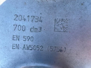 DAF N/A 2018 - 2041734 BRANDSTOFTANK 700 LTR (1638X700X700 MM) zdjecie 5