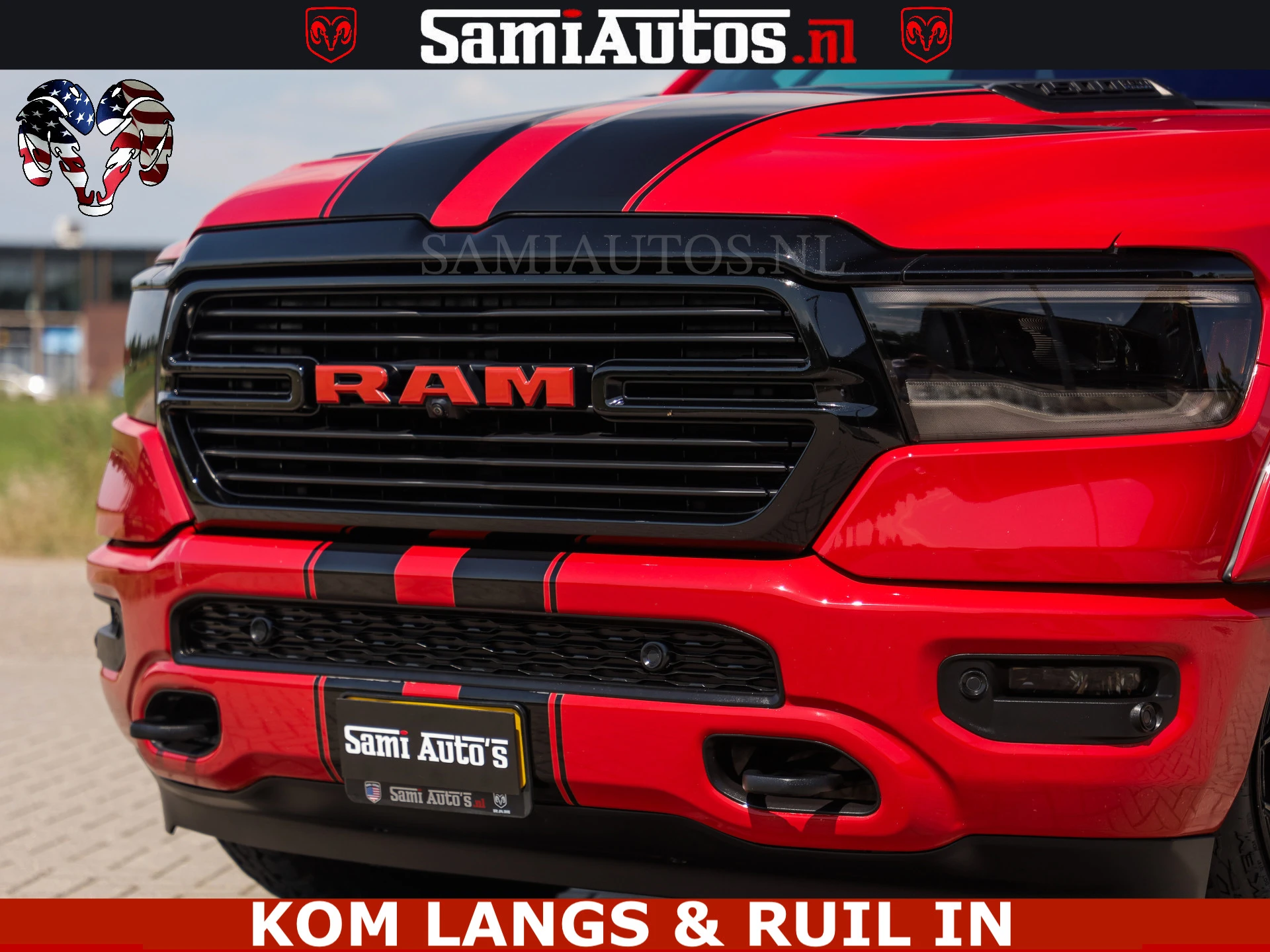 Dodge Ram Pick-Up 2024 - GT TRX PACK | 5.7 V8 HEMI | FLAME RED | HULK PACK | LUCHTVERING | MEGA DIK | DC | afbeelding 39