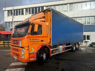 Volvo FM 330 2011 - 6X2 DHOLLANDIA 2000 KG LAST STEERING AXLE CURTAINS te koop