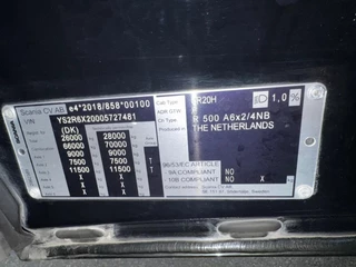 Scania R 2024 - R500 NGS Highline 6x2/4 - Full air - Retarder - Leather seats - Leather interior obrazek 37