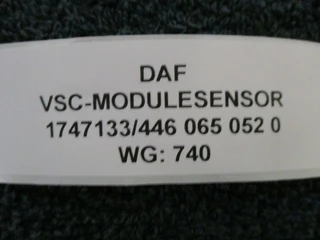 DAF - 1747133/446 065 052 0 VSC-MODULESENSOR imagem 3 miniatura