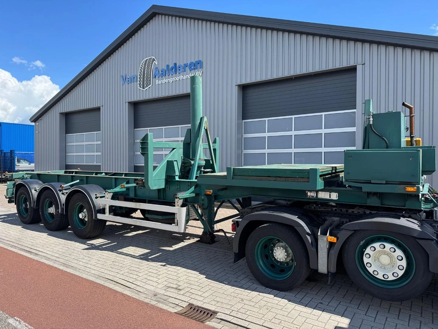Pacton 20 Ft. Container Kipper, Full Steel Suspension, Fully self Support 1996 obrázek 1