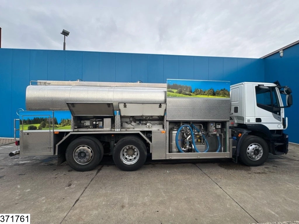 Iveco Stralis 2017 - 460 6x2, EURO 6, 15,900 litres, Milk, Retarder, Lenk afbeelding 16