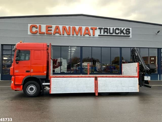 DAF FAT 105 XF 460 6x4 Manual Full Steel Hiab 16 Tonmeter laadkraan 2007 - N/A image 4