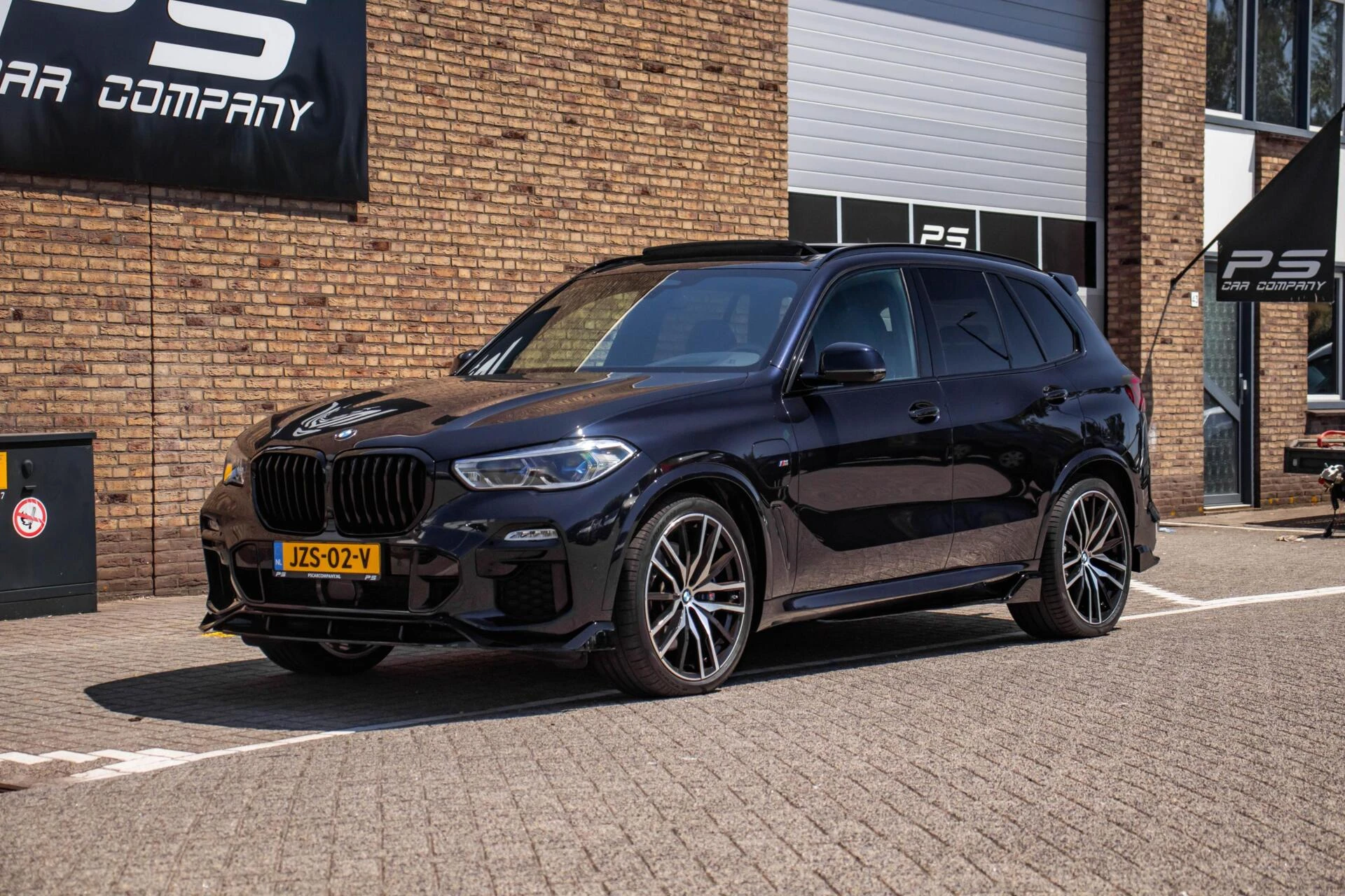 BMW X5 2021 - xDrive45e M-Sport, BTW, Pano, Leder, Head-Up, H&K afbeelding 2