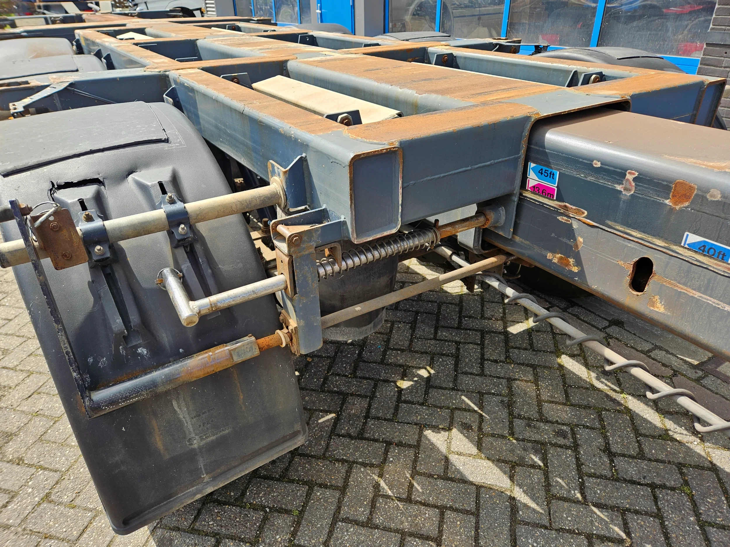 Pacton T3-010 2007 - T3-010 multi chassis geschoopeerd 2x liftas BPW afbeelding 20
