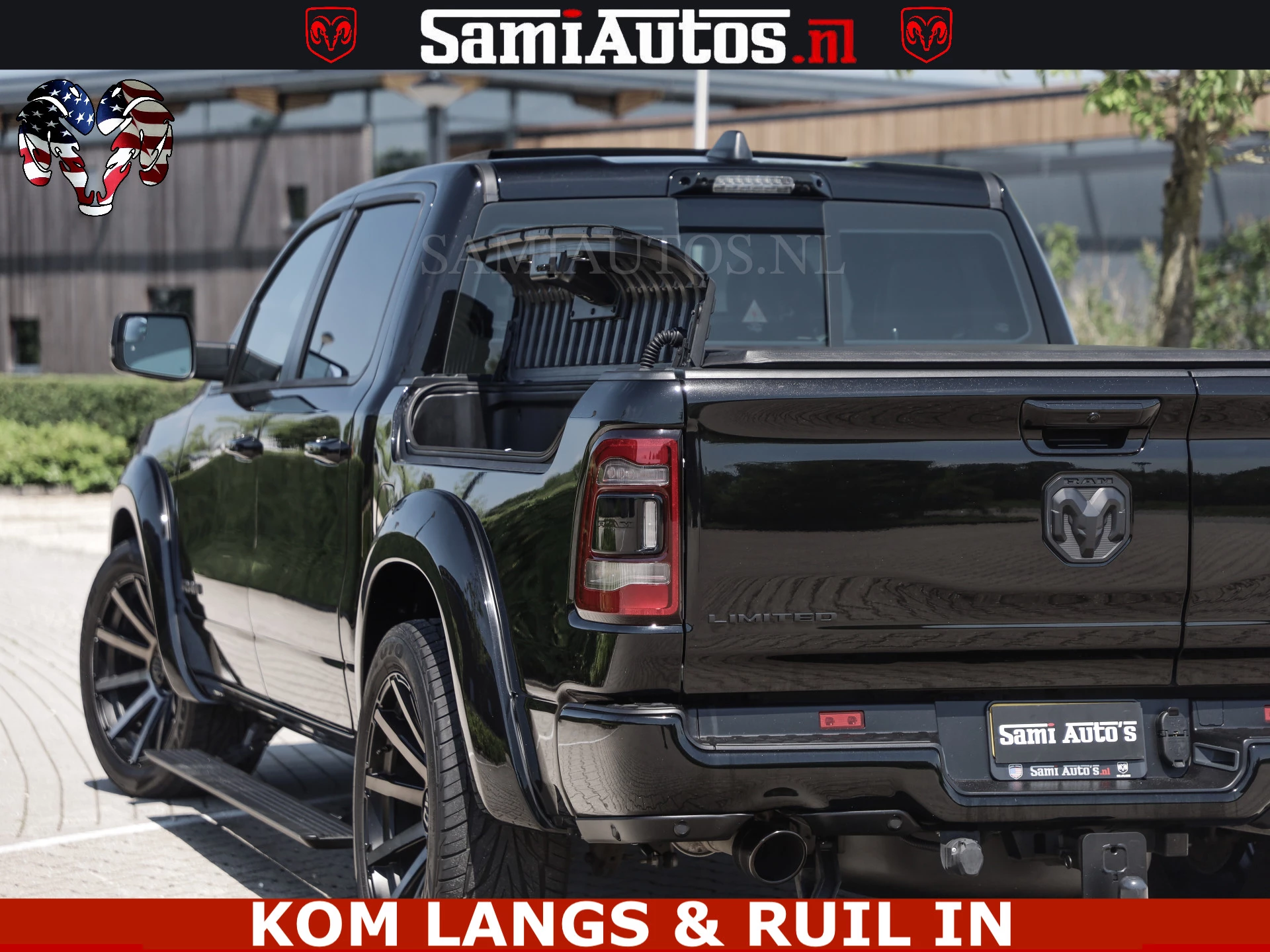 Dodge Ram Pick-Up 2024 - LIMITED HULK | 5.7 V8 402PK HEMI | RAM VOL | HUD | LUCHTVERING | PANO | MWK KLEP | DC | 5 PERS | afbeelding 47
