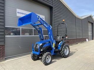 Solis 26 minitractor NIEUW + frontlader op brede agribanden 2026 afbeelding 3 miniatuur