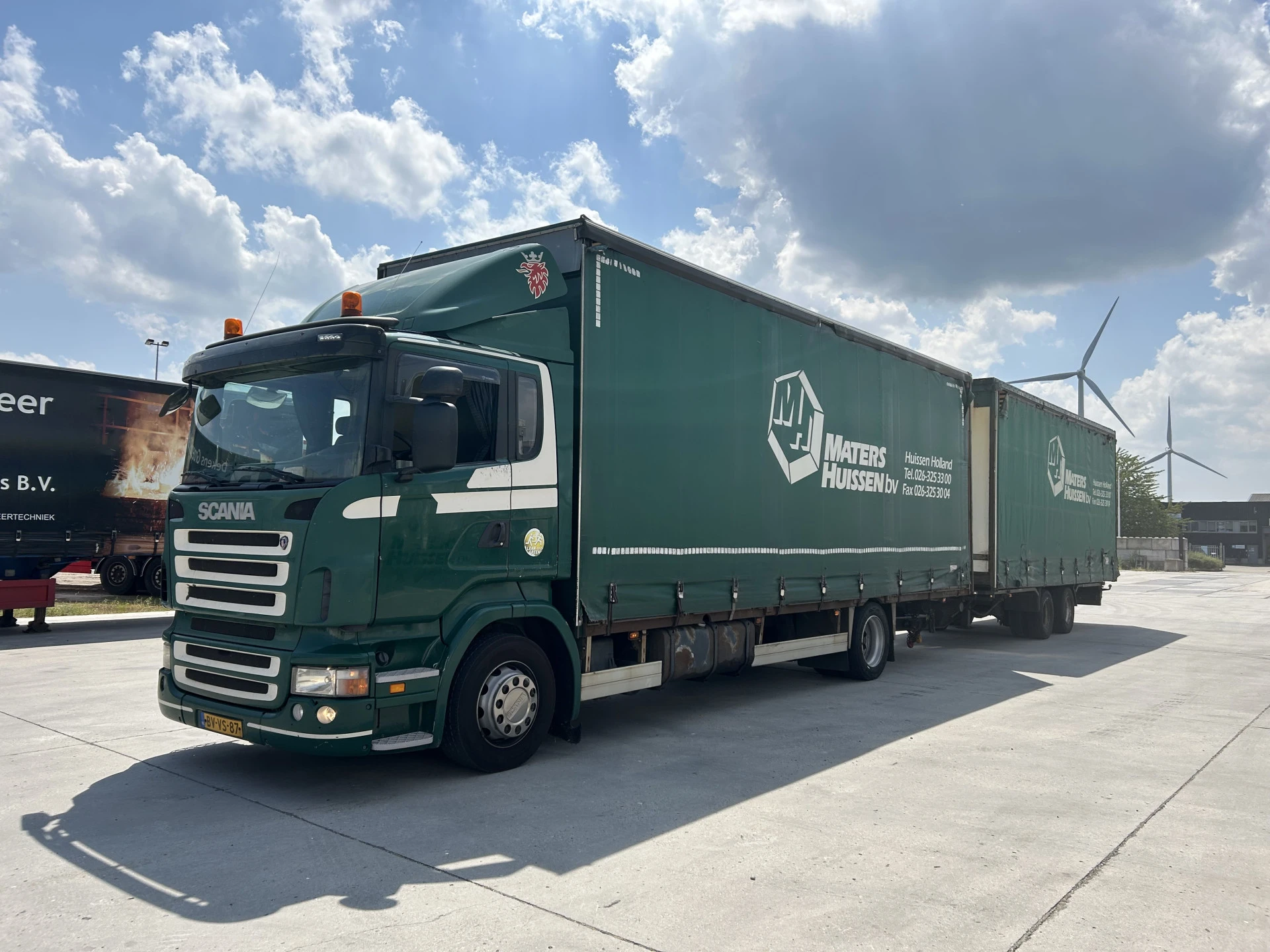 Scania R 2009 - 310 B Euro 4 / 3 Pedals / Pacton 16 PG Mid Axle Trailer immagine 29