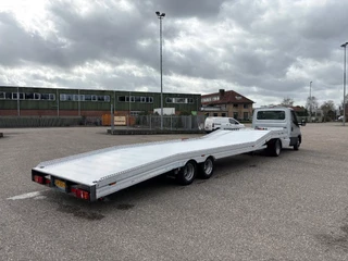 Iveco Daily 2015 - 40C17 Hi Matic - be oplegger ambulance auto transporter image 7