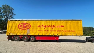 Schmitz Cargobull 2008 - HRD | 3 asser tautliner | alcoa | pallet box | steering afbeelding 2 miniatuur