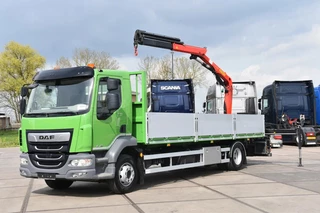 DAF LF 230 2023 - 4x2 + PALFINGER PK 7.501 SLD5 - AS GOOD AS NEW - ONLY 46 TKM - 3 SEATS - WHEELBASE: 535 CM - CAMERA - REMOTE CONTROL - te koop