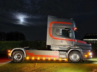 Scania T 2002 - T164-580 V8 Topline 4x2 - Original Torpedo/Hauber - Retarder - 4.70 WB - PTO/Hydraulic - Light bar - Leather seats obrazek 47