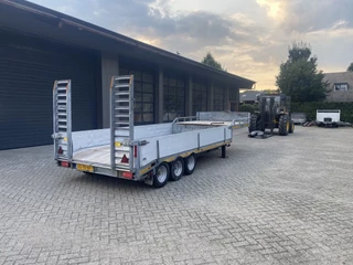 Veldhuizen N/A 1999 - Be oplegger semi dieplader 6.5 ton met luiken imagen 4