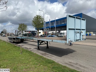 Nooteboom N/A 1990 - open laadbak 42000 KG, 7,15 mtr extendable imagen 8