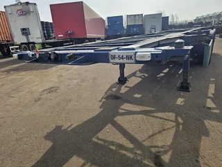Van Hool 30 foot container chassis | tank container transport | saf Drum. 1998 - N/A obrazek 33