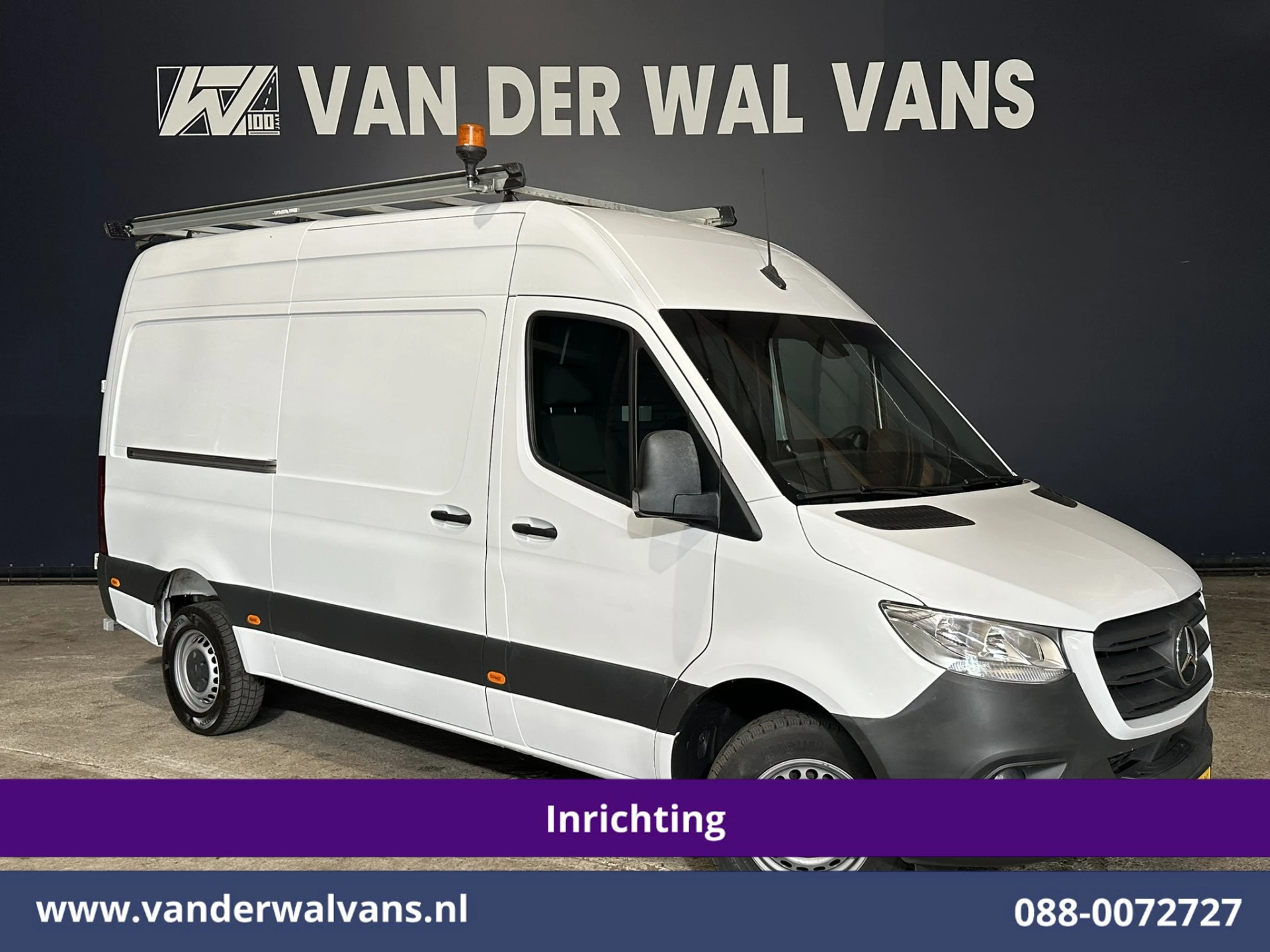 Mercedes-Benz Sprinter 2020 - 316 CDI 164pk 2800kg Trekhaak L2H2 Inrichting Euro6 Airco | Omvormer | Imperiaal | Camera imagen 1