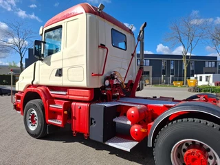 Scania T 2001 - T144-460 / 6X4 / RETARDER / 2XBIG AXLE / HYDRAULICS / FULL STEEL / DRUM BRAKES / ONLY:450014 KM / EURO-2 / 2001 zdjecie 7