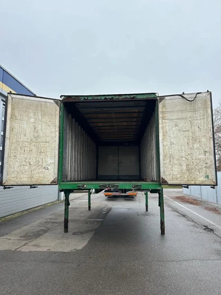 Jung N/A 2002 - Planen-/ Tautliner Wechselbrücke mit Edscha-Verdeck für 17 Paletten und Ladungssicherung zdjecie 10