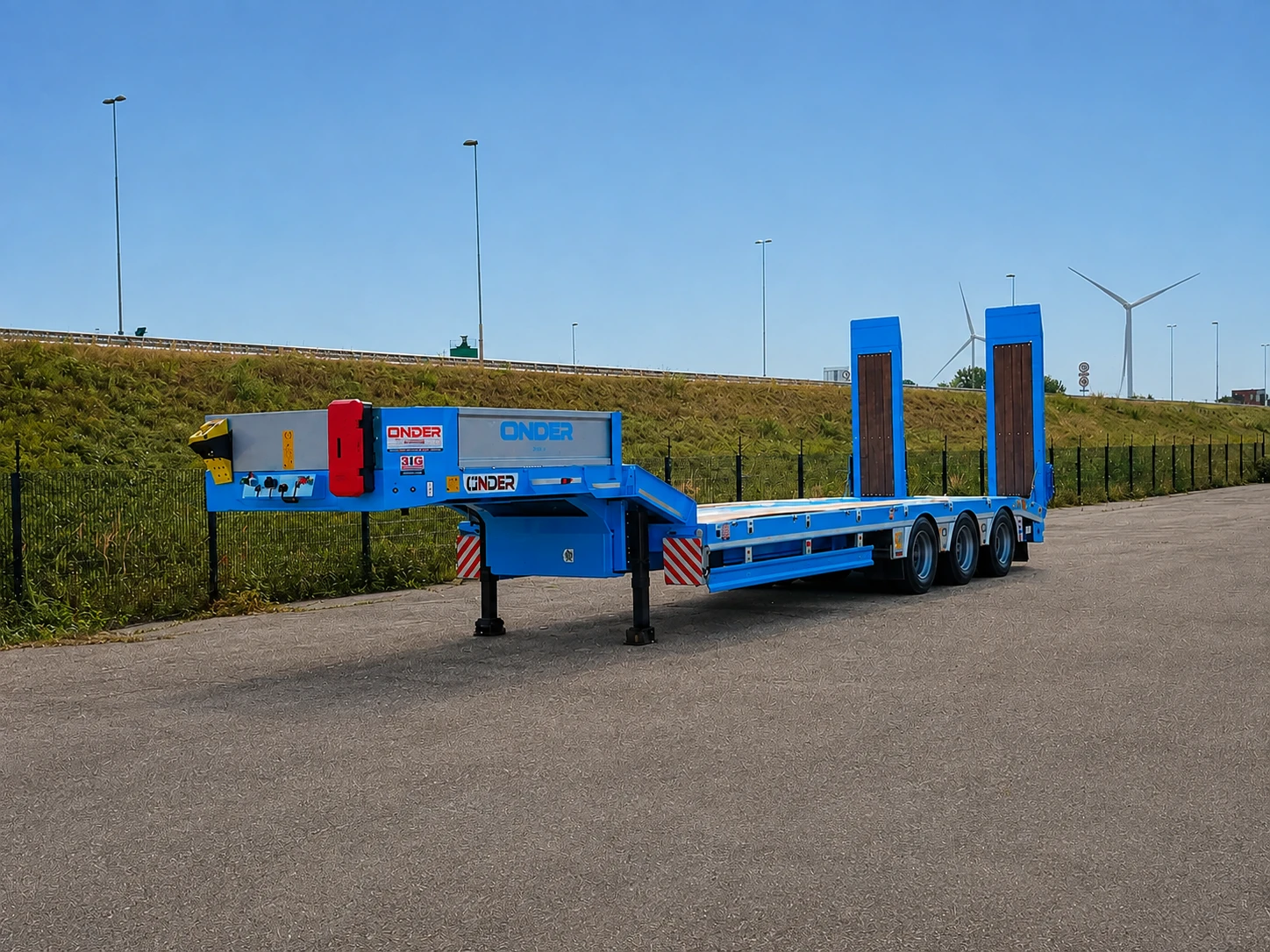 Onder AGM3 - 56 Ton trailer - Export trailer 3M width 2026 afbeelding 1