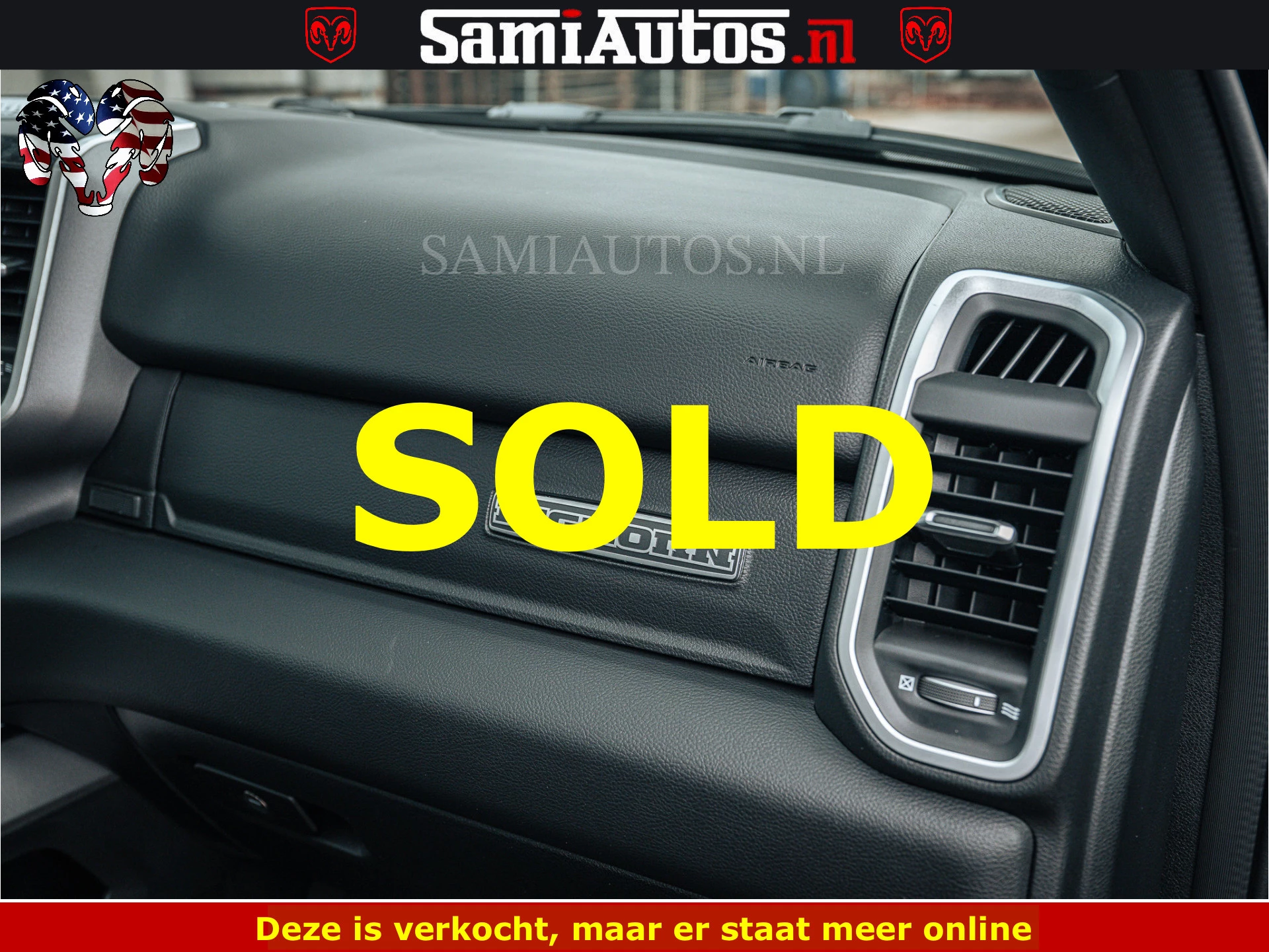 Dodge Ram Pick-Up 2024 - SPORT | 5.7 V8 4x4 HEMI | PANORAMA DAK | GROOTSCHERM 12 INCH | LPG | Diamond Black Pearl | obrázek 29