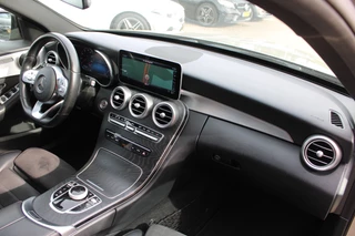 Mercedes-Benz C-Class 2019 - Estate 160 AUT9 AMG NIGHT PAKKET PANORAMADAK 360-CAMERA 19'' NL AUTO imagem 13