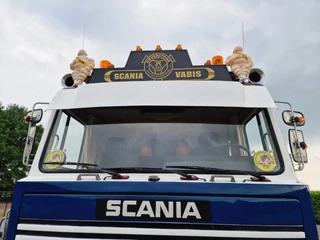 Scania LB140 V8 1976 - 350 HP 6x2 Oldtimer - Perfect shape - Private owned/No VAT image 46
