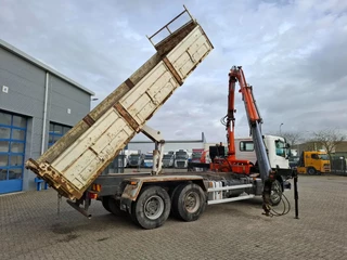 Scania P 2007 - P380 / 6X4 / 2X BIG AXLE / FULL-STEEL / DRUM BRAKES / TEREX TLC 125.2 CRANE / AIRCO / MANUAL / EURO-4 / 2007 zdjecie 9