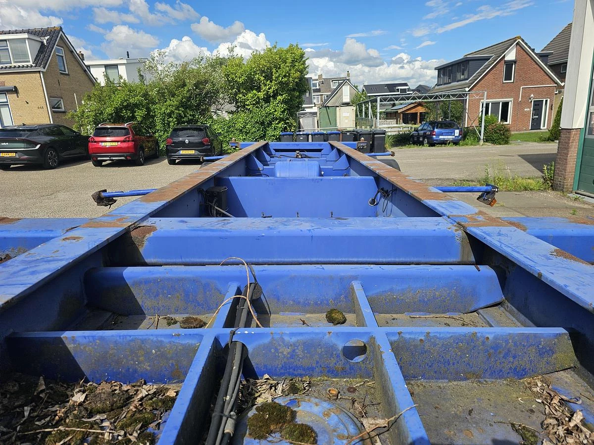 MKF METALLBAU CS 20 -20 FOOT- CONTAINER CHASSIS -HEAVY DUTY- BPW DRUM -STEEL SUSPENSION- GOOD QUALITY. 2007 obrázek 18