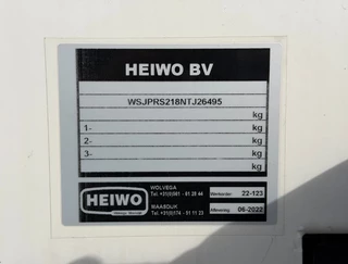 HEIWO N/A 2022 - LPRS 18         ZIJDEUR        LAADKLEP         STUURAS         KACHEL           IN SUPER CONDITIE imagem 20