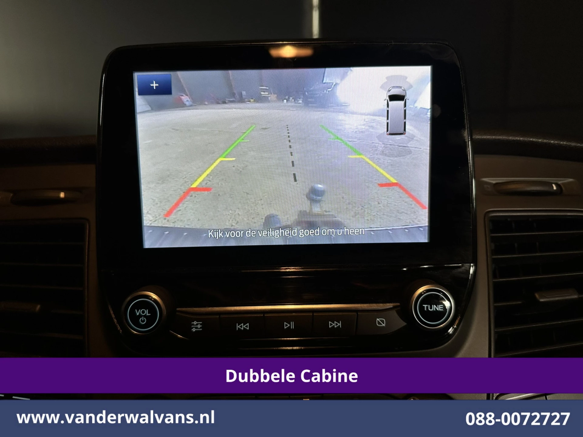 Ford Transit Custom 2021 - 2.0 TDCI 170pk L2H1 Dubbele Cabine Euro6 Airco | 5-Zits | 2x Zijdeur | Camera | Navigatie | image 3