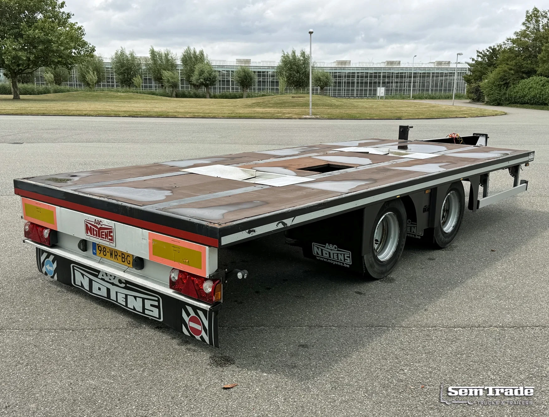 NOYENS 2017 - NOYENS 01L 2 ASSER TROMMELREMMEN 600x254x90 CM LUCHTVERING afbeelding 5