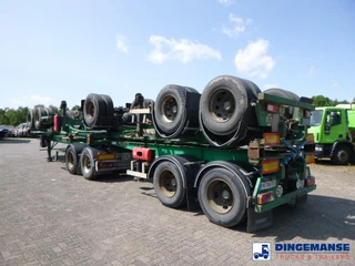 ASCA Stack 4 x container trailer + dolly 20-30-40-45 ft 2004 imagen 3 miniatura
