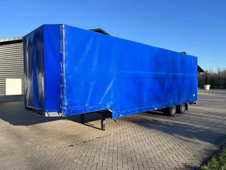 Veldhuizen N/A 2007 - Be oplegger semi gesloten huif 9.8 ton zdjecie 2