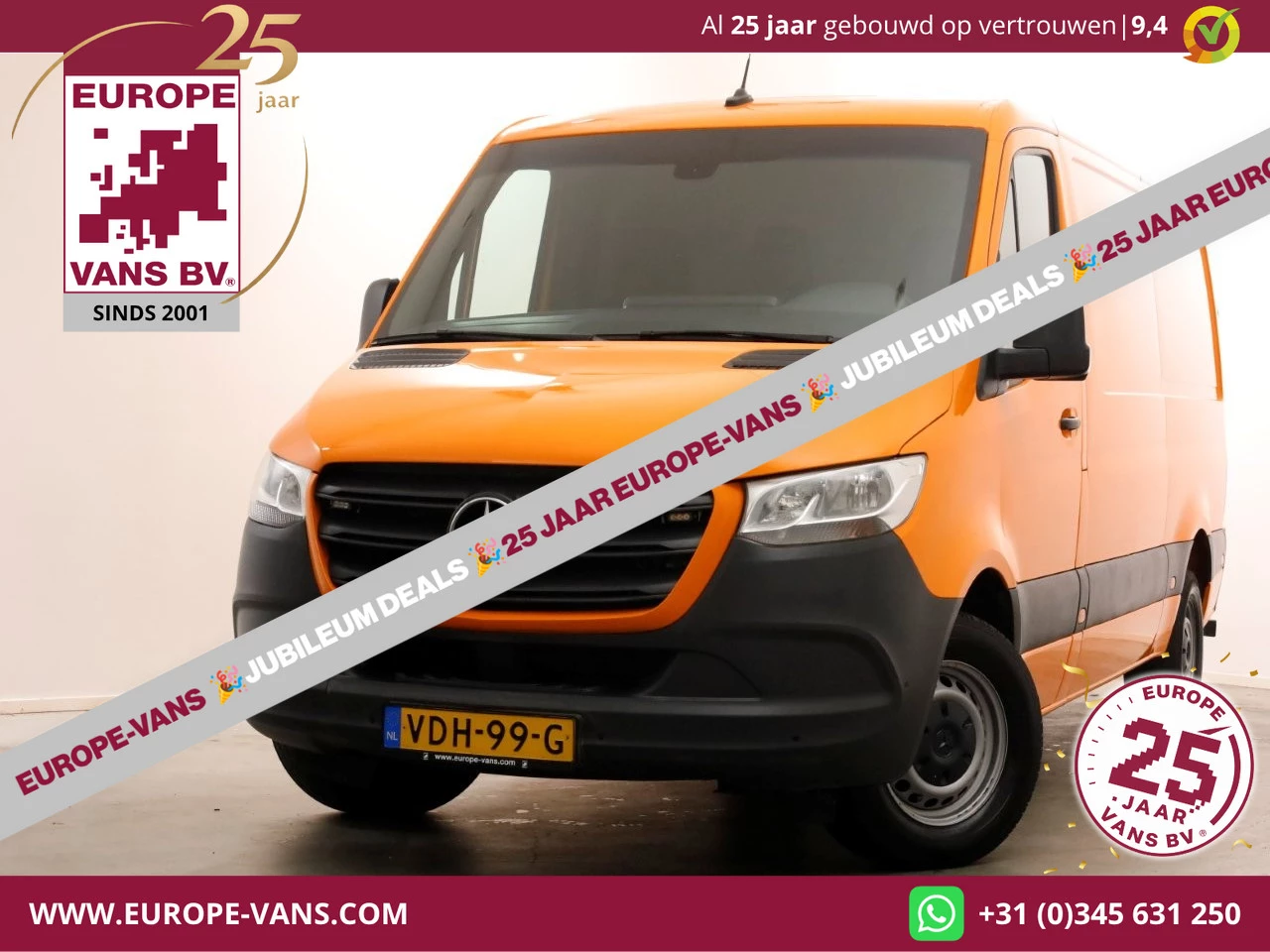 Mercedes-Benz Sprinter 2019 - 316 CDI 163pk 7G Automaat L2H1 Airco/Camera/Trekhaak 3500kg 11-2019 obrázek 1