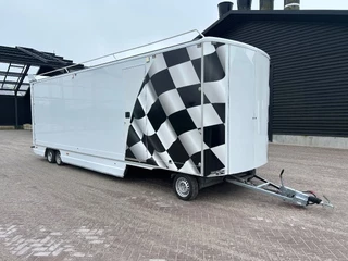 SCHULER N/A 2005 - Schamel aanhangwagen 3.5 Ton  met TENT obrazek 1