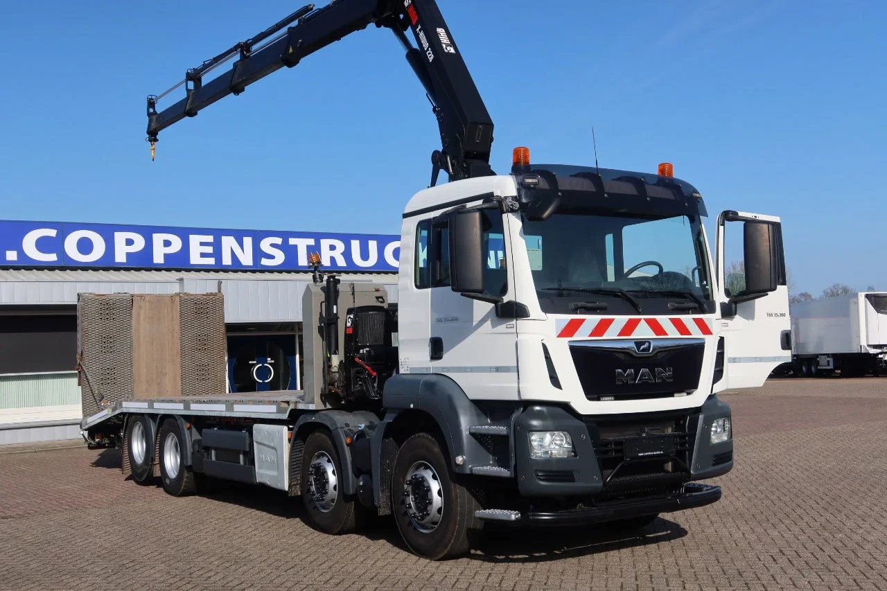 MAN TGS 2019 - 35.360 8x2 Oprijvrachtwagen + Hiab 228 E3 imagem 30
