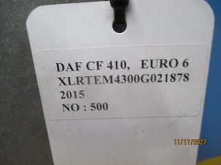 DAF - 1893917/1894039/1887711/1956193 COMPLEET GRILL CF EURO 6 MODEL 2016 imagem 3 miniatura