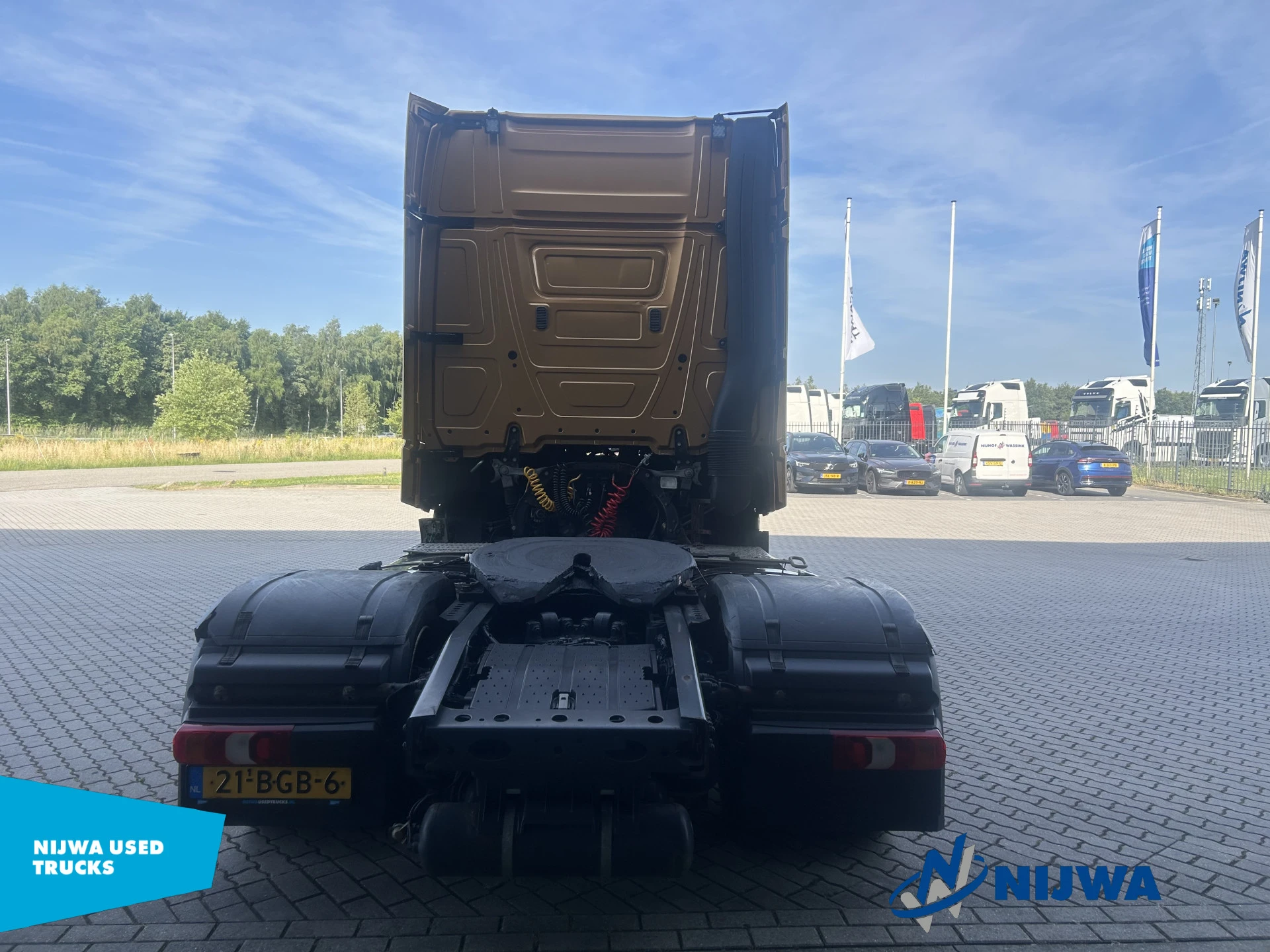 Mercedes-Benz Actros 2015 - 963-4-A 4x2 Hefschotel + Standkachel afbeelding 8