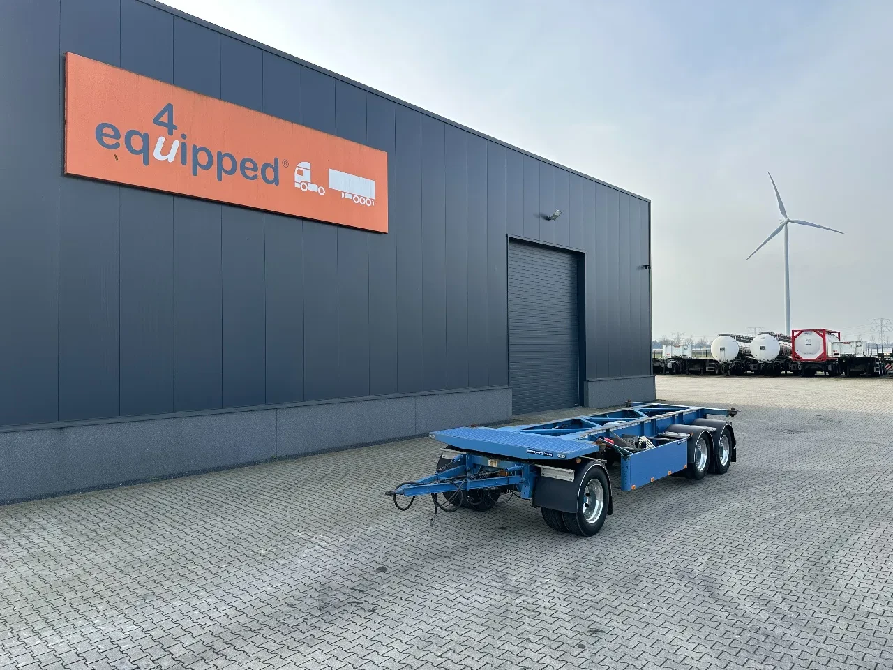 Van Hool 2014 - 3-assige aanhanger / 20FT / BDF / schijfremmen / ALCOA / liftas / NL-aanhanger image 31