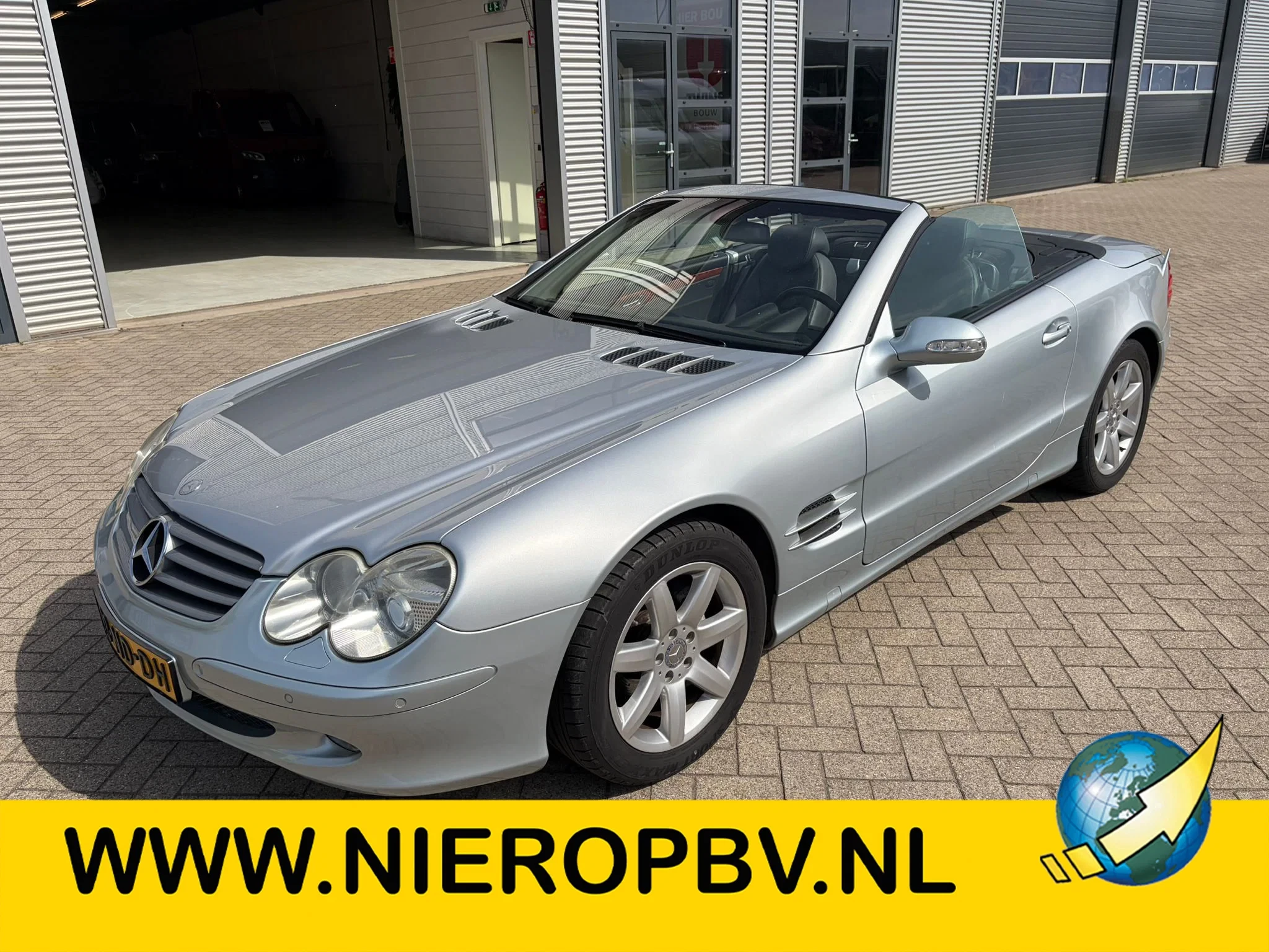 Mercedes-Benz SL 2003 - 350 Cabrio Hardtop Automaat Airco Cruisecontrol NL-Auto 77000KM ORGINEEL obrázek 1