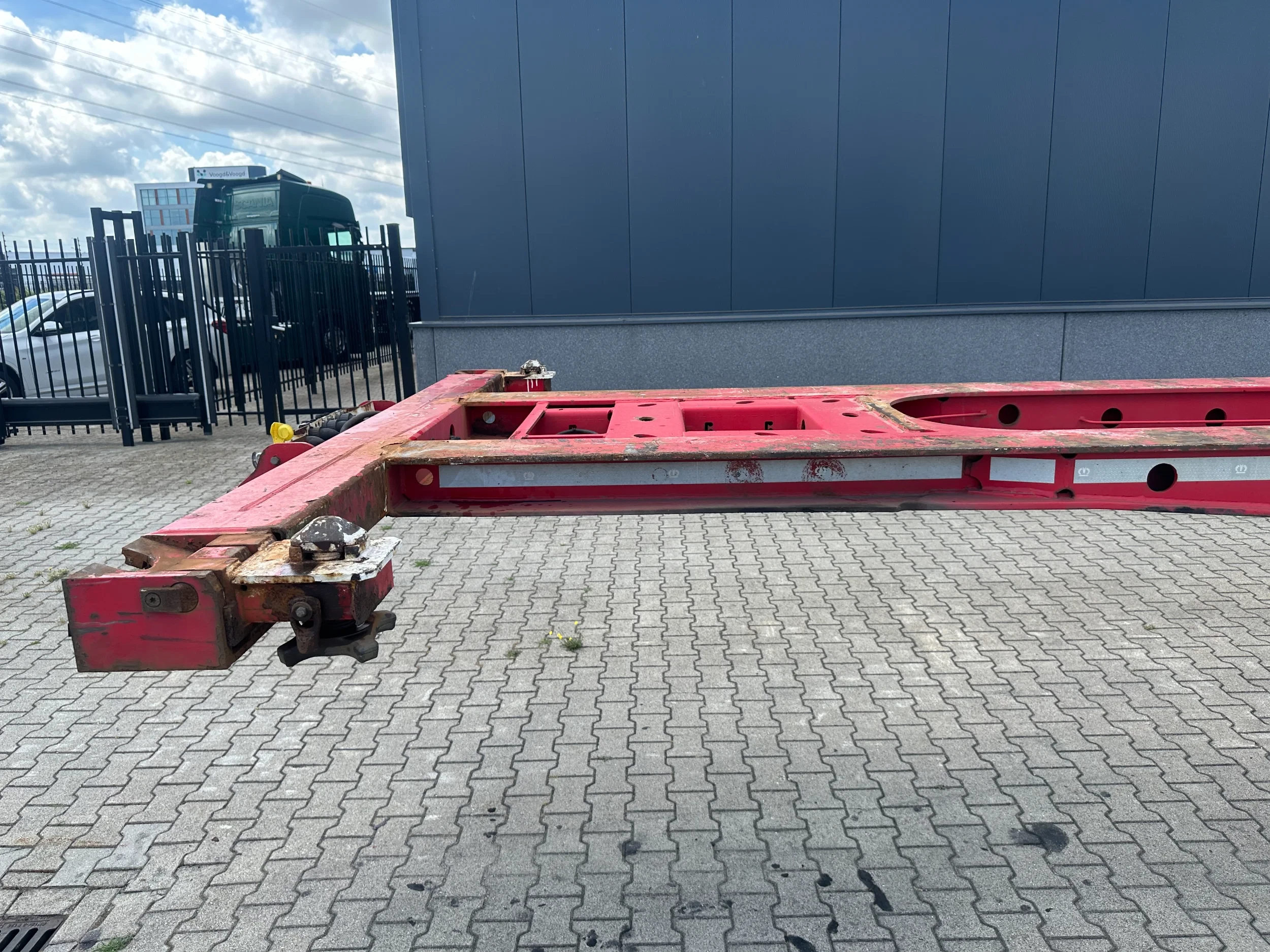 Krone 2015 - 40FT HIGH CUBE / BPW / DRUMBRAKES / NL-CHASSIS afbeelding 18