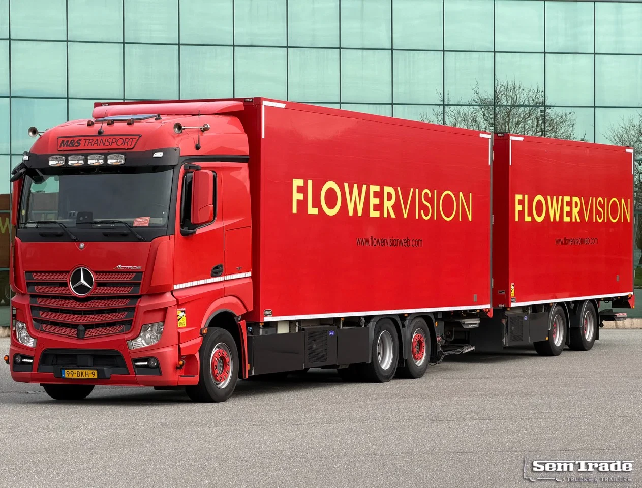 Mercedes-Benz Actros 2018 - 2642 HEIWO ISOLATED BOXES DOUBLE DOORS TRS COOLING TAIL LIFT TOP CONDITION NL-COMBI immagine 1